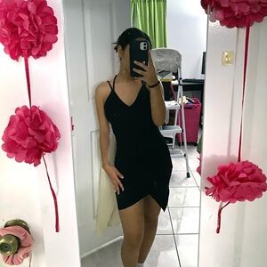 Charlotte Russe Black Mini Dress